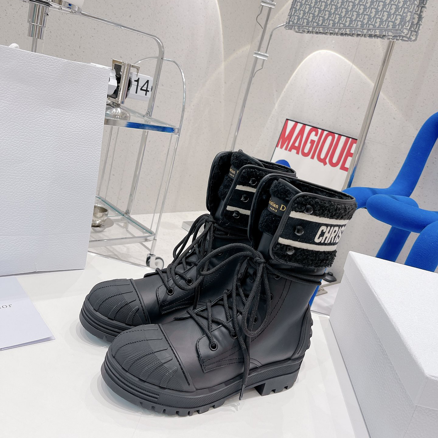 The D-major ankle boots by @dior with - Fashion Bomb Daily